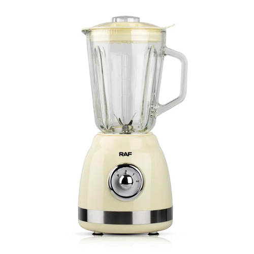 [R92826 BEIGE] RAF LICUADORA 400W 5V VIDRIO 1500ML 110V BEIGE