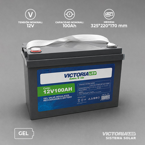 [SSB-12V100AH] SOLAR BATERIA GEL 12V100AH