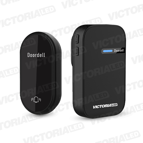 [VLRN01] TIMBRE INALAMBRICO KINETICO NEGRO 110/240V 100U/C