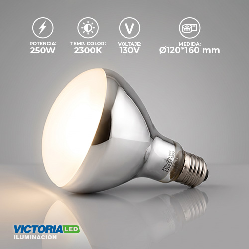 [VL-PL250W] FOCO LED VICTORIA INFRA BLANCO 250W 50U/C