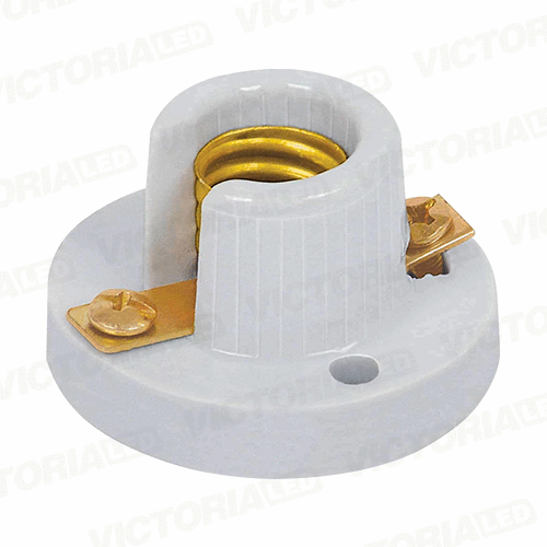 [VLPL-E14] BOQUILLA DE PORCELANA E14 220V 660W BLANCO 50U/C