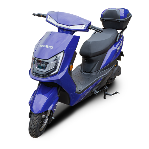 [BM53 AZUL] SCOOTER ELECTRICO 1500W 60V20AH AZUL