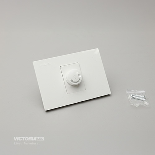 [VL-INA1B] INTERRUPTOR DIMMER SIMPLE 300W 125/250V PC BLANCO 5U/C