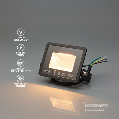 [ERE-20W 3K] EVA REFLECTOR 3000K 100-240V IP66 FP0.5 20U/C