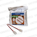 CONECTOR CINTA LED 110V 8MM 120L 100 U/C